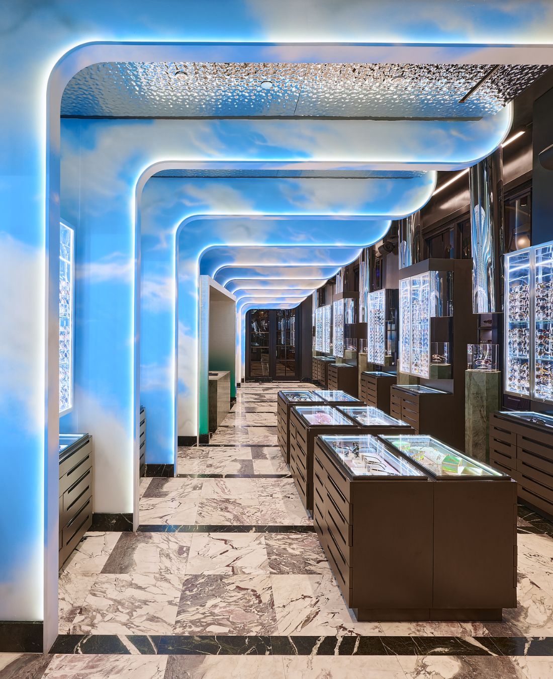 Inside image of vintage frames company miami eyewear store