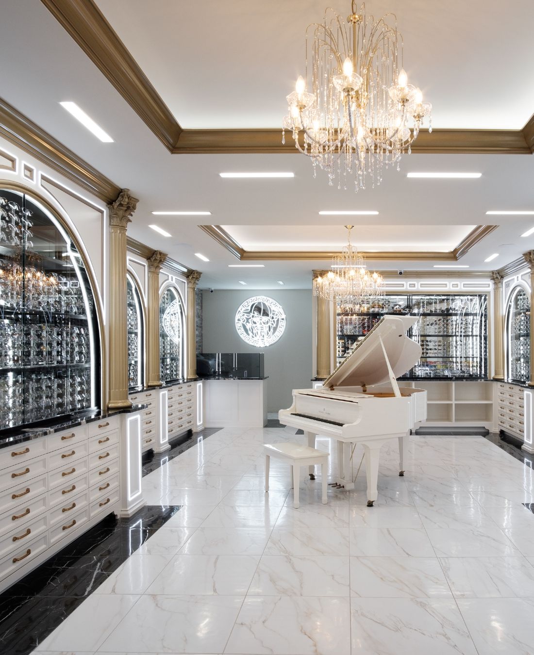 Inside image of vintage frames company montreal eyewear store