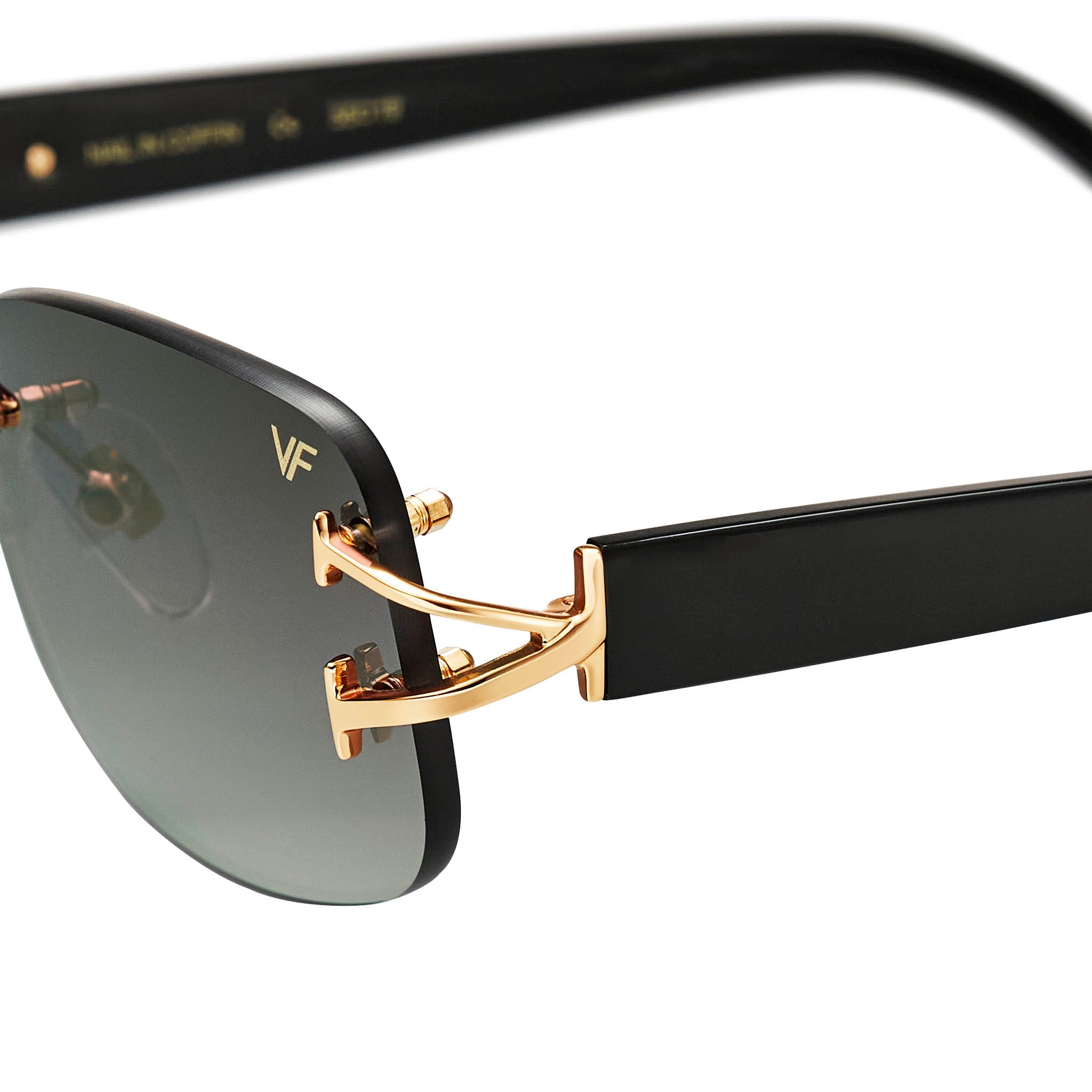 Vamp Life x Vintage Frames Nail in Coffin Limited Edition Rimless Drill Mount